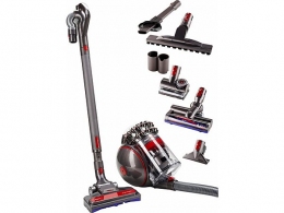 Aspirator cu container Dyson Cinetic Bigball Animal Pro 2, 700 W, 80 dB, Sur cu rosu thumbnav 6